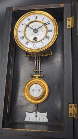 Antike Wanduhr von Fürderer Jaegler et Cie